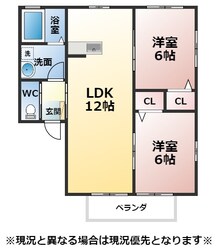 ハイムA＆YⅠの物件間取画像